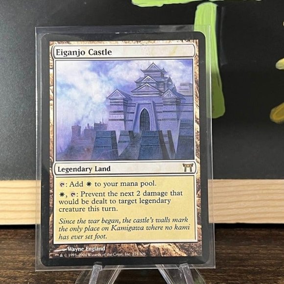 Eiganjo Castle - Champions of Kamigawa (CHK) - Magic: The Gathering - Rare - Picture 1 of 3